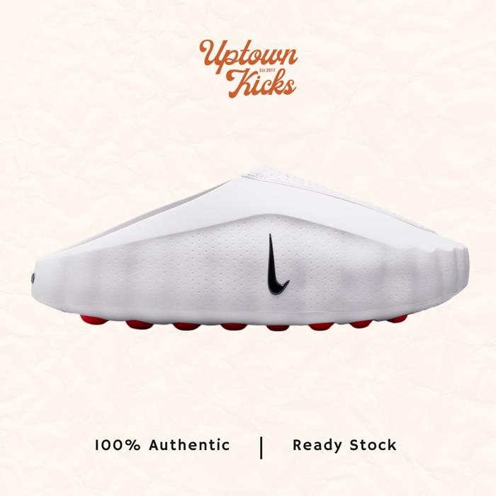 Nike Mind 001 White Men Slides Sandal Pria (100% original)