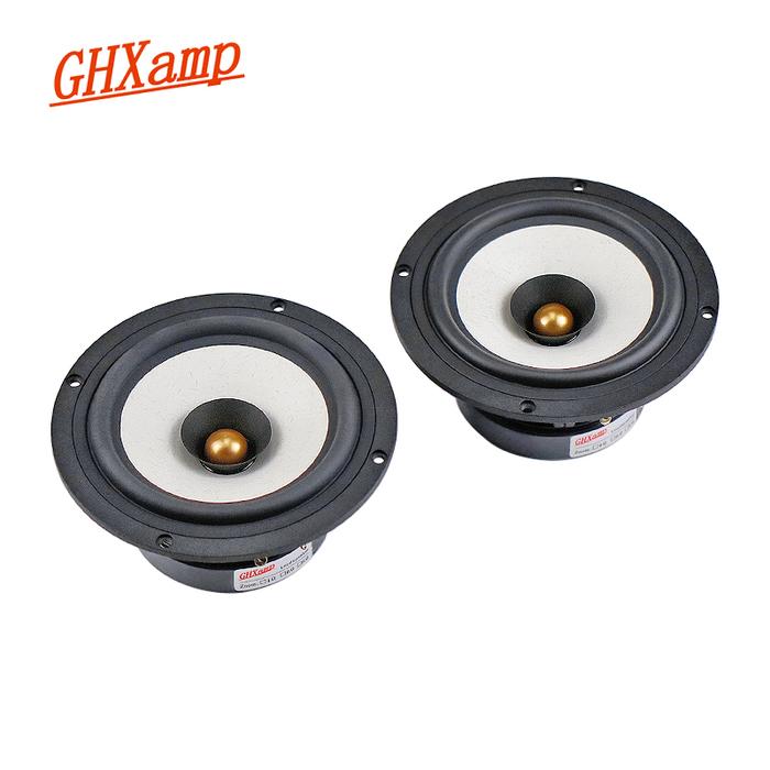 GHXAMP 5.25 Inch Full Range Speaker Bullet Loudspeaker Mica Paper