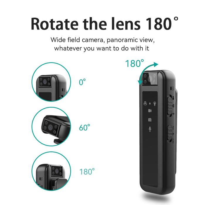 HD 1080P night vision mini DV camera, invisible motion camera,