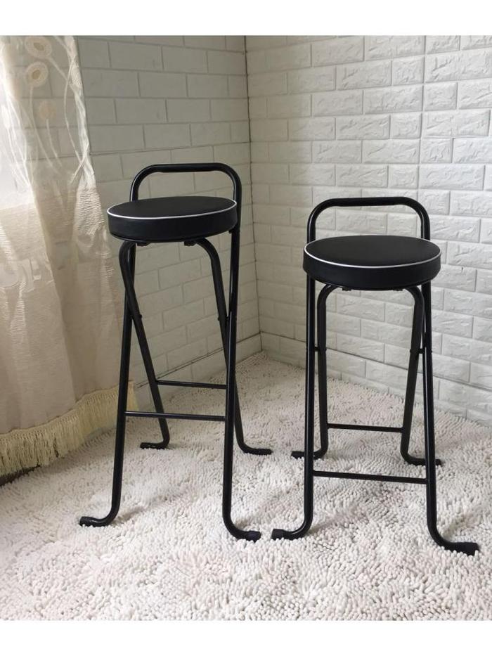 New European High Stool Bar Stool Bar Stool Folding Fishing Stool