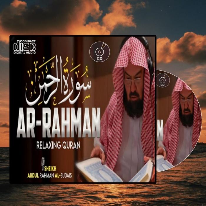 KASET CD ORIGINAL AUDIO MOBIL MUSIK MUROTTAL AL-QUR'AN SHEIKH ABDURAHMAN AS SUDAIS - KASET CD RELAXI