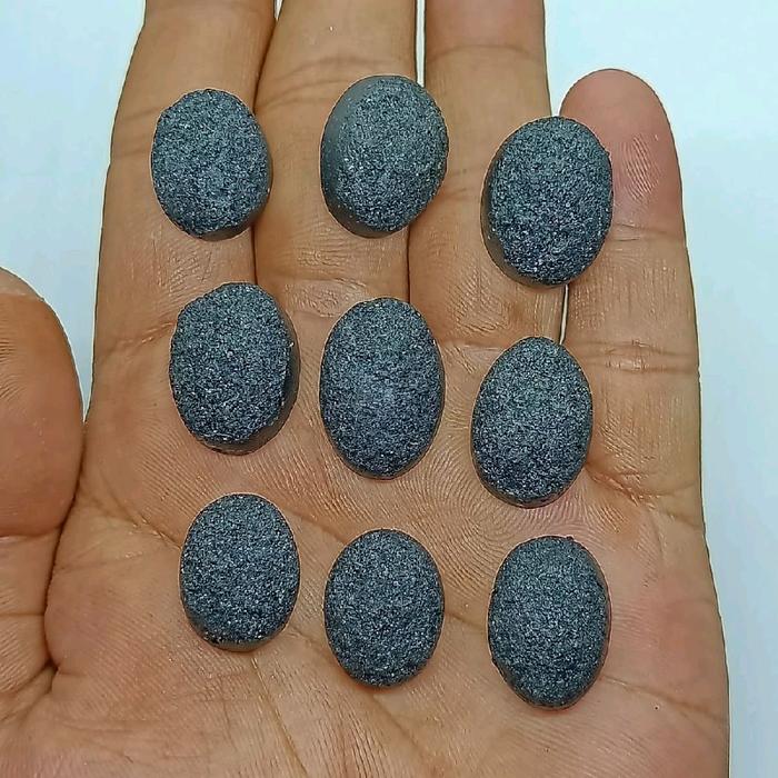 Grosir 20 Pcs , Batu Meteor Badar Besi , Natural Nempel Magnet