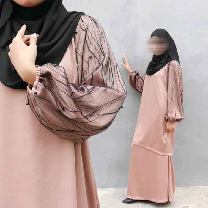 Juwita Baju Kurung Malaya elegant mewah oneset Mutiara