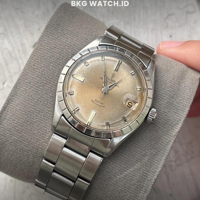 TUDOR Prince Oyster Date - Salmon Dial Automatic (Size 34)