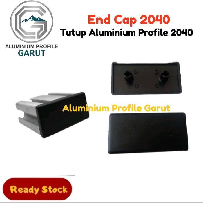 PREMIUM End Cap Tutup Aluminium Profile Tipe 2020 2040 2060 2080 3030 3060 4040 4080 6060 8080 Ready