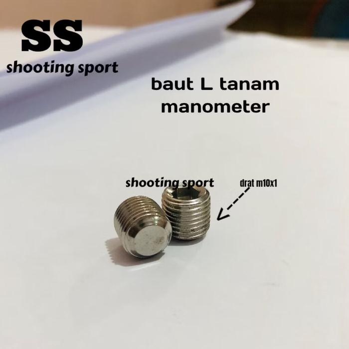 baut L tanam stainless,Baut tutup tanam manometer dan lain lain,sparepart pcp