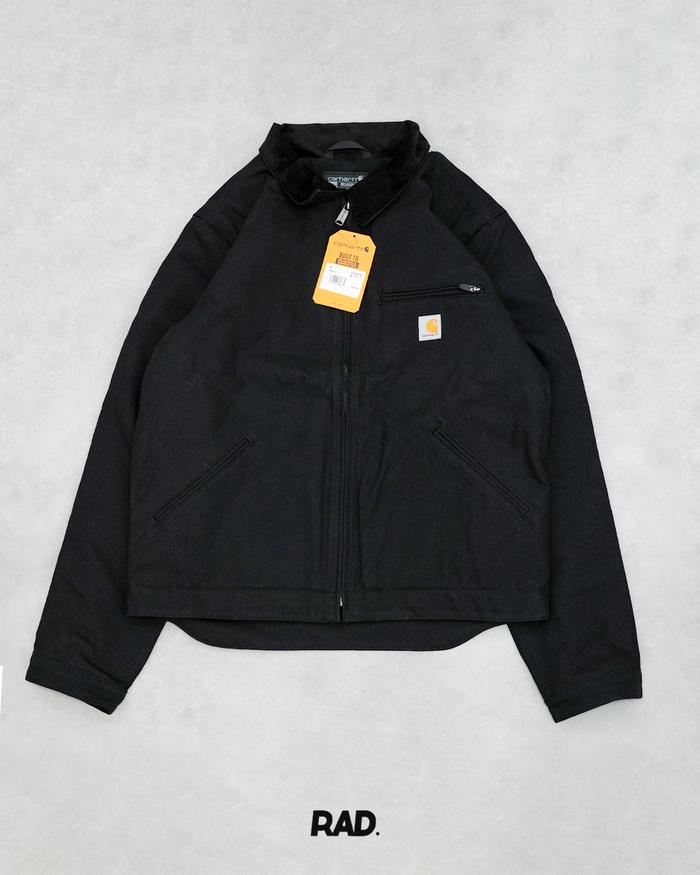 Carhartt Detroit Jacket Blanket Lined Black Original