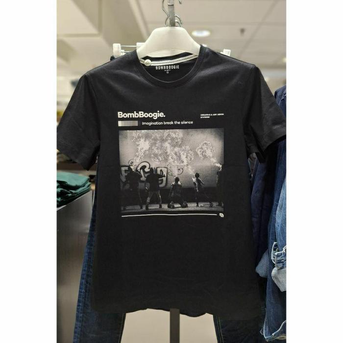 [24S Katun 100%Cotton] [COD]BOMBBOOGIE - kaos hitam bombboogie original kaos bombboogie - 1, ANAK 11
