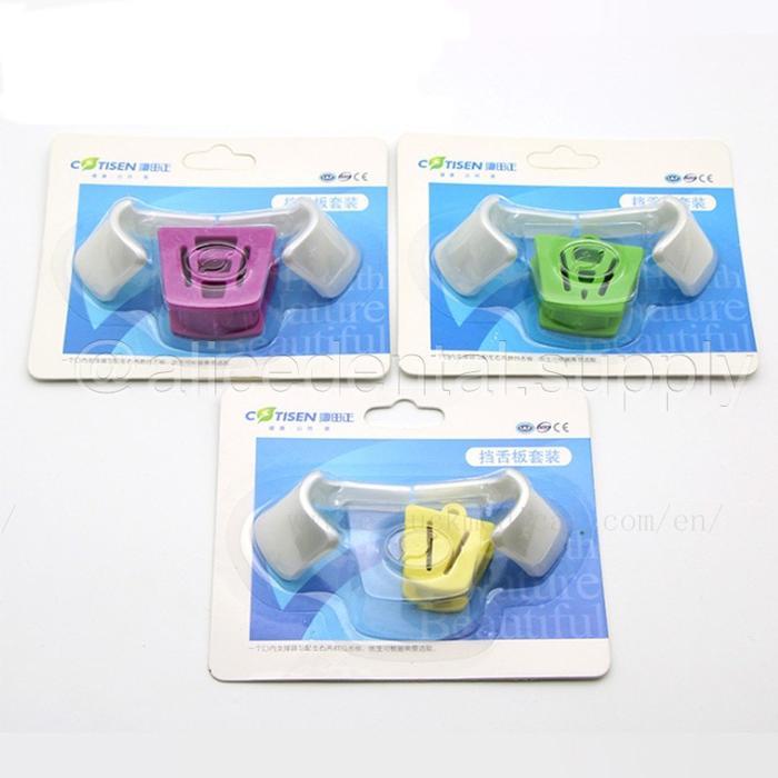 Bite block with tongue protection