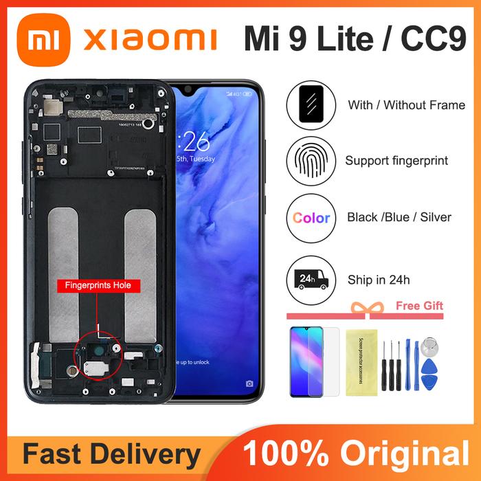 Original 6.39'' Super AMOLED For Xiaomi Mi CC9 LCD Display Touch