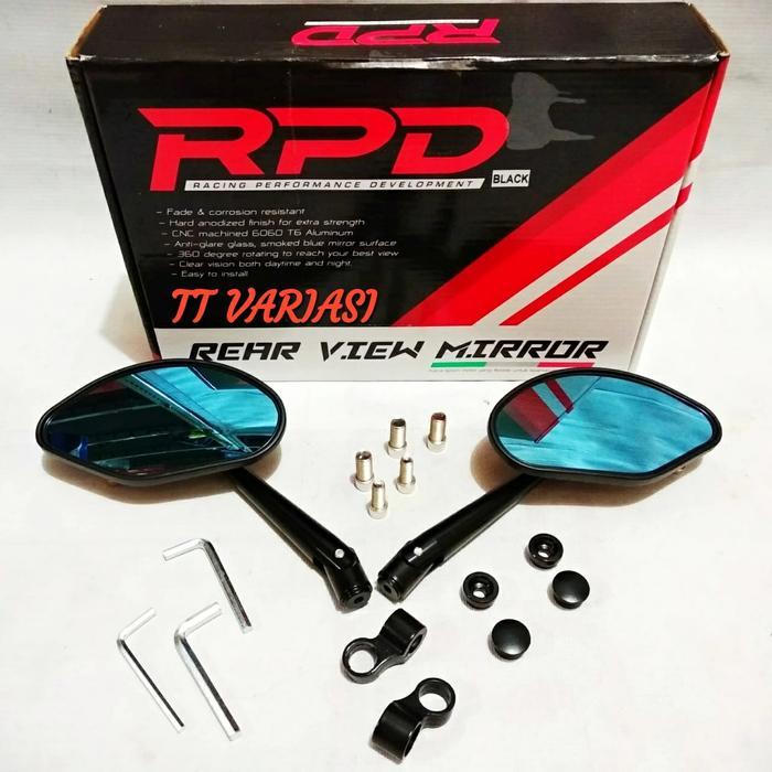 Terbaik Spion Motor Universal RPD - Black Terimakasih