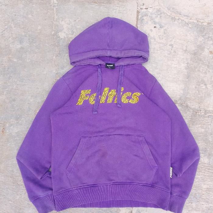 Hoodie feltics ungu no crack sablon asli