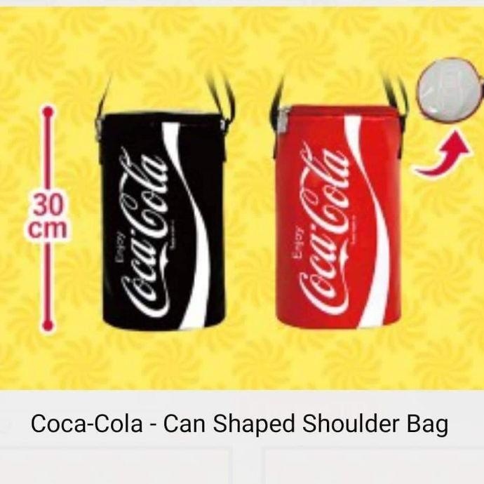 PREMIUM (READY) terjamin Coca cola can shape shoulder bag - Tas Selempang Coca Cola terlaris
