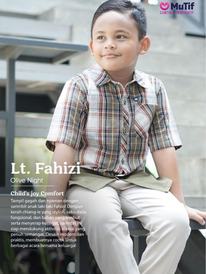 KOKO ANAK MUTIF FAHIZI / KOKO ANAK / MUTIF / MUTIF ISNAINI / MUTIF FAHIZI / KOKO / KEMEJA ANAK / BUS