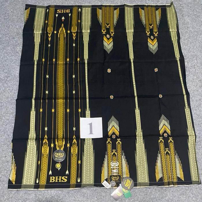 SARUNG BHS MASTERPIECE GOLD SGF HITAM EMAS