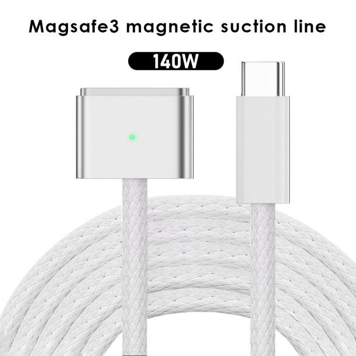 USB Type-C to Magnetic 3 Cable Adapter 65W 100W 140W Fast Charging