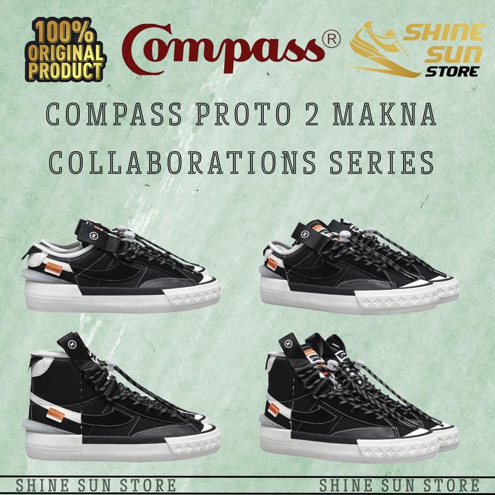 [ORIGINAL] COMPASS PROTO 2 LOW MAKNA COLLABORATIONS SERIES