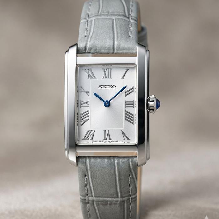 New JAM TANGAN CEWEK SEIKO SWR099P1 SILVER ORIGINAL