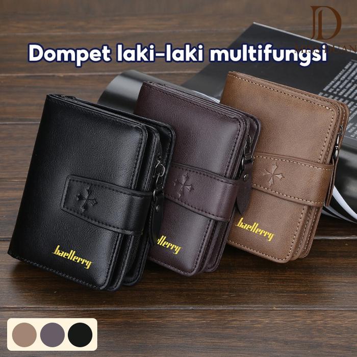 MISS DUAN-Dompet cowok / dompet lipat / folding wallet / dompet kecil / dompet simple / dompet multi