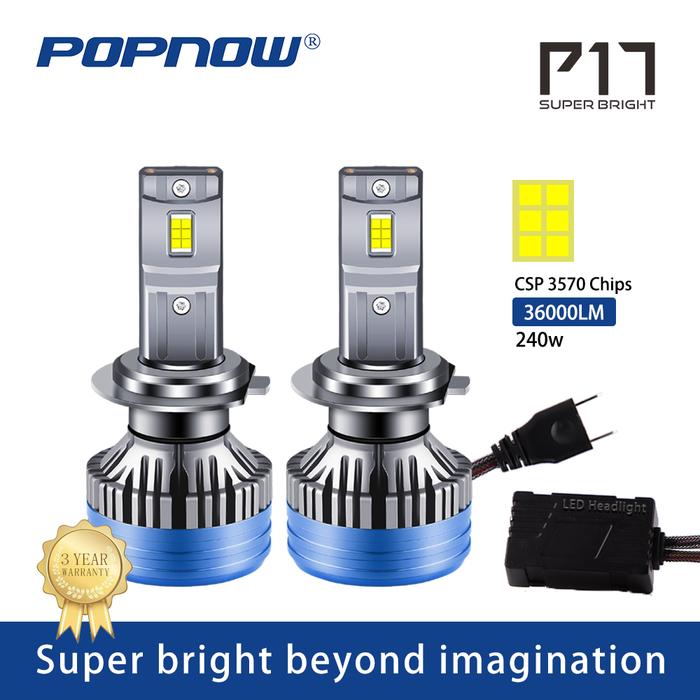 P17 H7 Led H4 Led Lights for Vehicles Headlight H11 LED Bulb Led