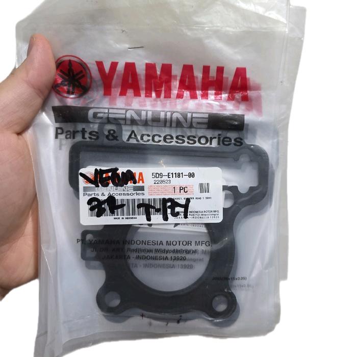 Paking Deksel / Gasket Cylinder Head Yamaha Vega ZR / VegaZR 5D9-E1181-00