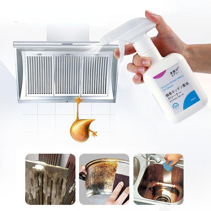 Cleaner Foam Grease Cleaner Kitchen Grease Foam Cleaner Stain Remover