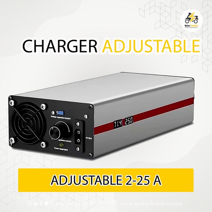 Charger Motor Listrik Polytron Fast Charging Adjustable