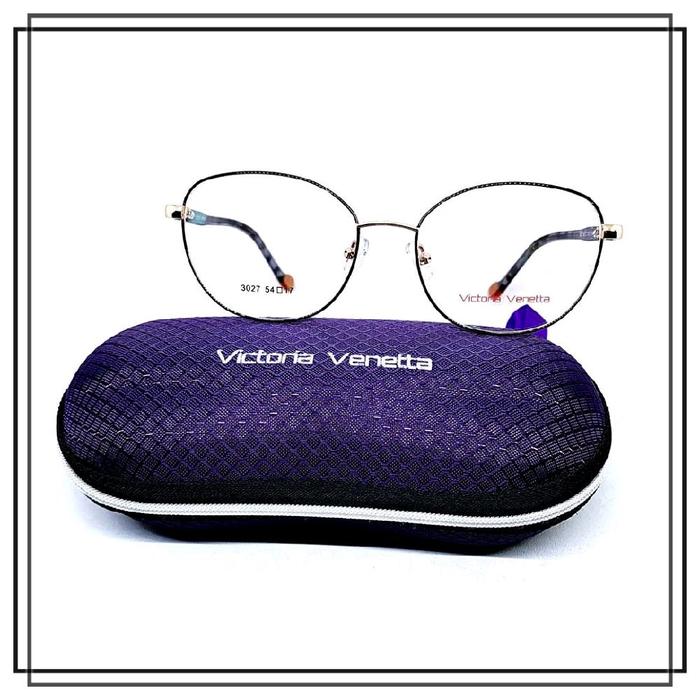 FRAME KACAMATA WANITA VICTORIA VENETTA 3027 Model Mata Kucing CAT EYE Keren Elegan Kualitas Bagus Ha