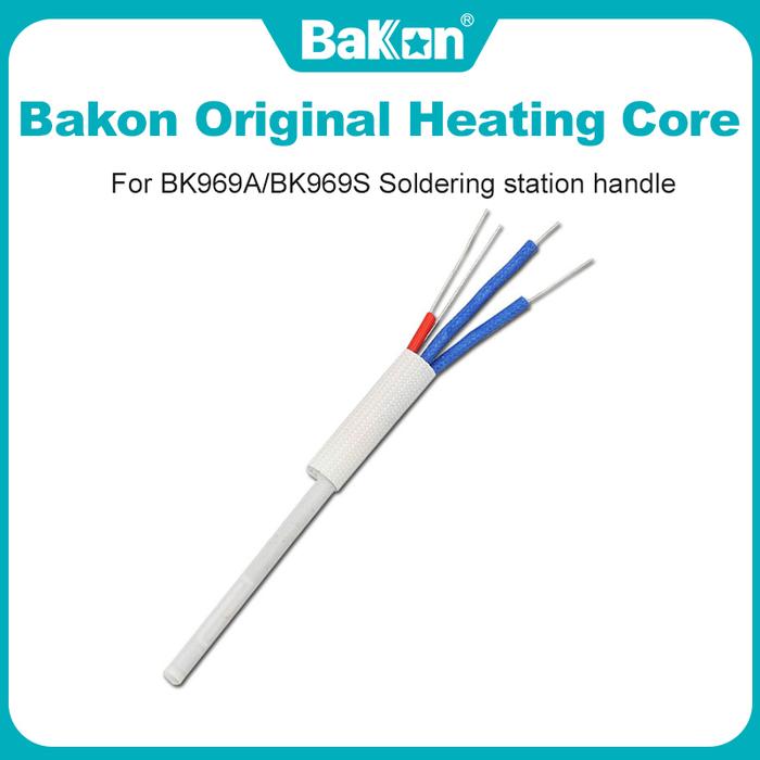 Bakon asli BK1321s pemanas keramik inti solder besi pemanas elemen