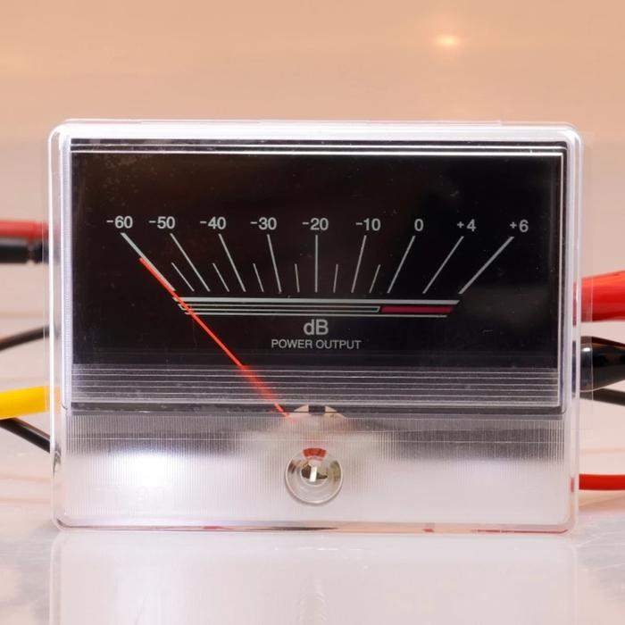 VU Meter Power Amplifier Panel Level DB Meter with Driver