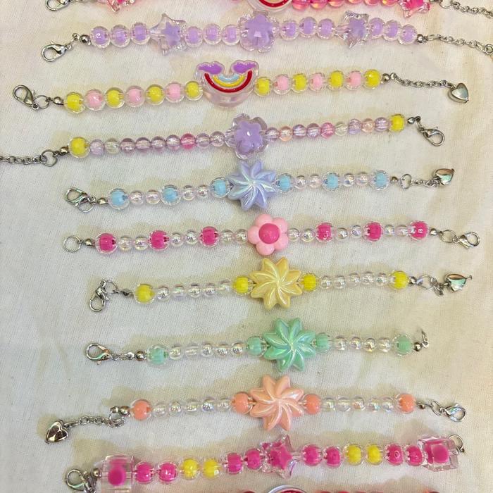 Gelang anak / gelang manik manik / gelang mute