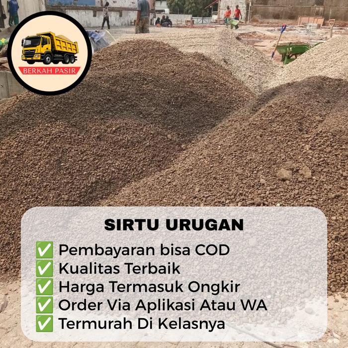Sirtu Urugan 1 Truk 6,5 Kubik Full dengan Pengiriman Truk Roda 6 Hidrolik Dump Otomatis Kualitas Ter