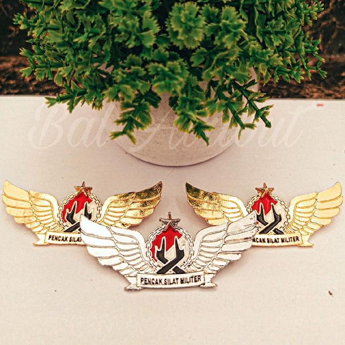 Brevet Wing Pencak Silat Militer / Pin psm Premium Exclusive