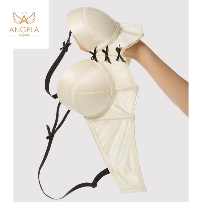 ANGELA PREMIUM JAPAN Bra BH Push Up Set Kawat Celana Dalam Wanita Bikini Sport Beha Lingerie Korea F
