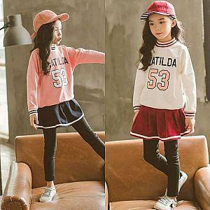 Setelan anak matilda pink OCT0523