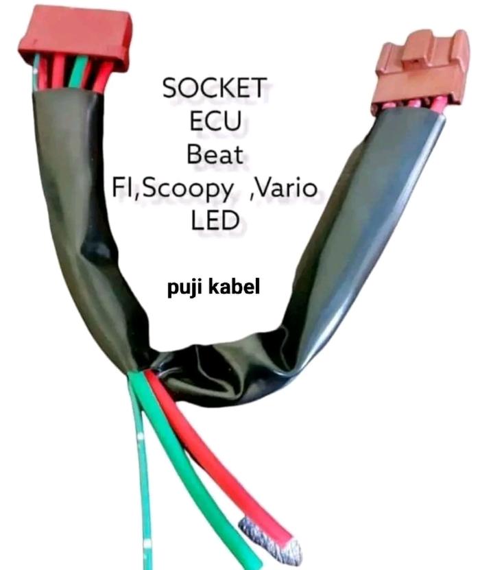 soket ecu/ecm honda beat fi esp,scoopy fi esp & vario 110 esp