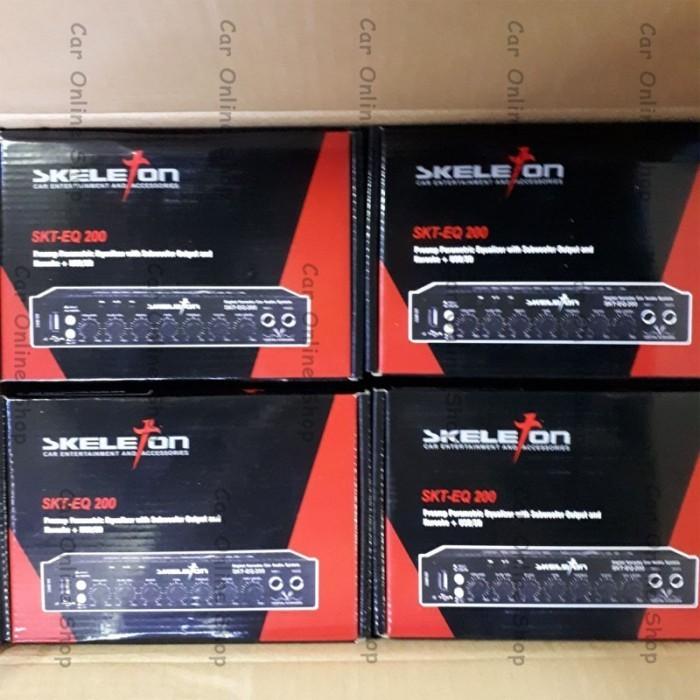 Preamp Parametric Equalizer Karaoke Mobil Skt-Eq100 Skeleton Eq100 Eq 200 Eq300 Eq 100 200 300 Equal