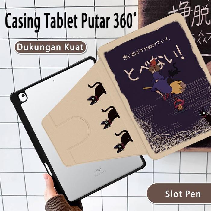 Case Rotasi 360° for Redmi Pad 2 11”  Xiaomi 7 6th RedMi Pad SE11 12.1  inch with Smart Auto Lock Sl