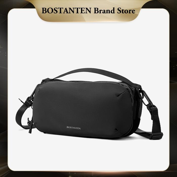 [New Arrival]Bostanten Tas Pria Selempang Pinggang Sling Waist Bag Waterproof BSB1125304