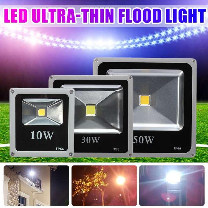 NEW LED Flood Light AC85-265V 10W 30W 50W High Brightness IP66