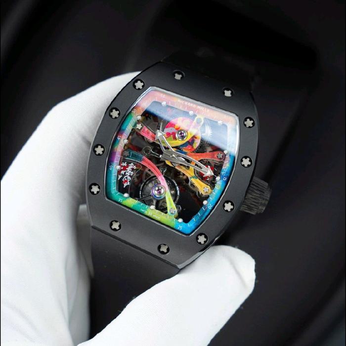 JAM TANGAN RM 68-01 TOURBILLON SWISS MATIC DM 45MM