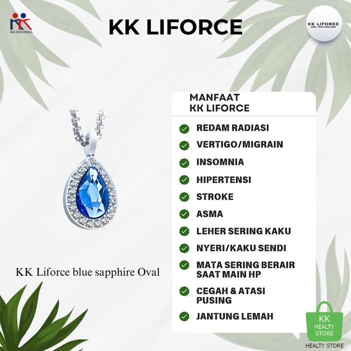 kalung kk liforce peredam radiasi smartphone limited edition