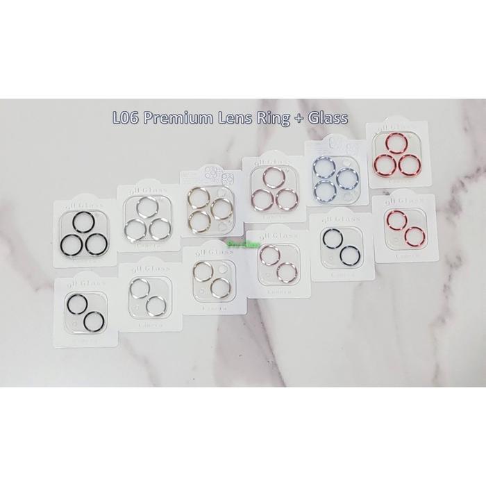 L06 Iphone 13 MINI 13 13 PRO 13 PRO MAX Camera Lens Ring Glass Protector