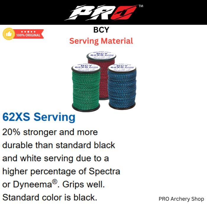 BCY BAHAN SERVING STRING BUSUR | TALI SERVING MATERIAL BCY | HALO | POWERGRIP | 3D | 62XS | 2X | 008