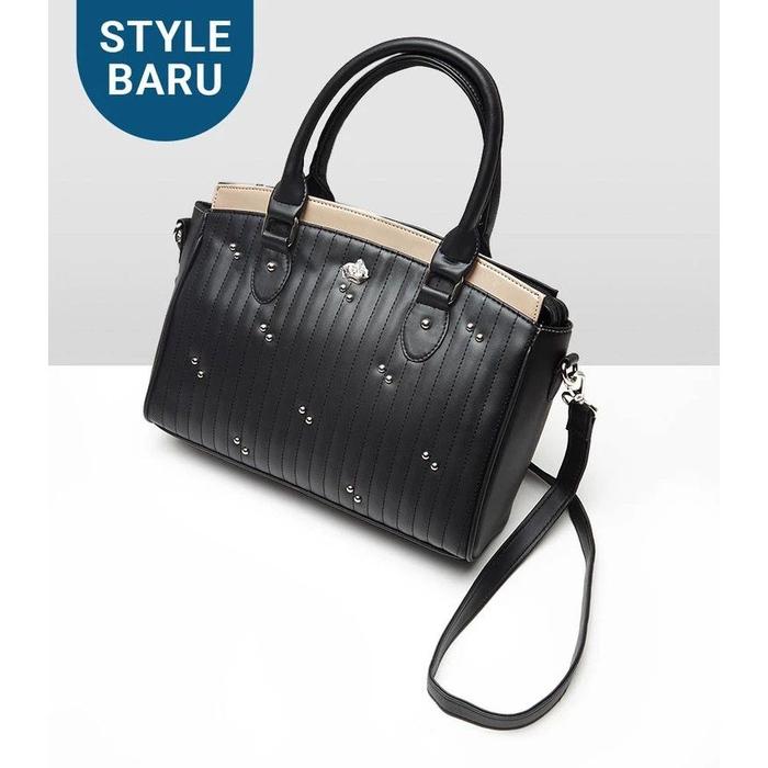 Tas Shopie Martin hitam coklat