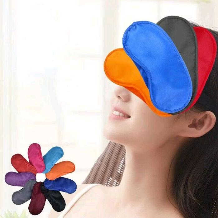 masker mata Masker Penutup Mata Polos Untuk Tidur Penutup Mata Tidur Masker Polos Penutup Mata