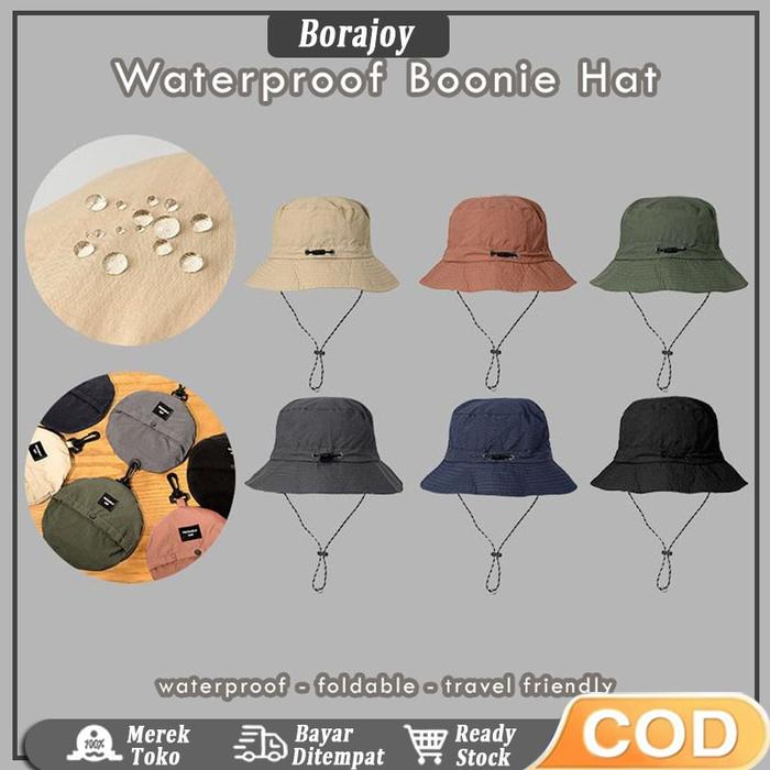 Topi Mendaki Bucket Hat Impor Topi Wanita Korea Dapat Dilipat Topi Dewasa Wanita Murah Dapat Disesua