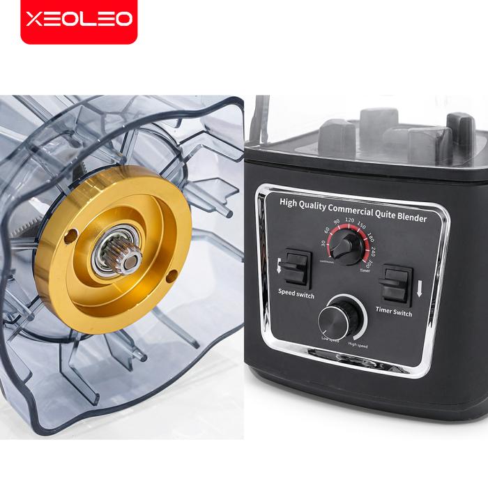 XEOLEO 2200W Blender Profesional 3, 8L Blender Multifungsi Prosesor