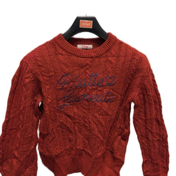 PL brand Atasan Rajut Import Top Baju Tebal Knitwear Wanita Outer Cardigan Crop Sweater Panjang Kard
