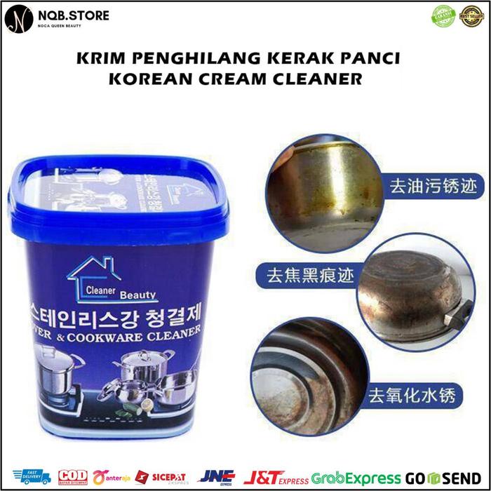 NQB - Penghilang Kerak Panci Wajan Alat Dapur - Pasta Pembersih Noda Gosong Hangus Karat Stainless B